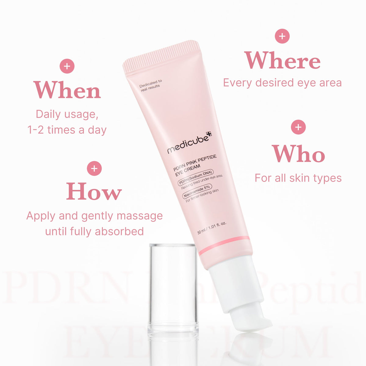 Medicube PDRN Pink Peptide Eye Cream