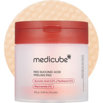 Medicube Red Succinic Acid Panthenol Pads