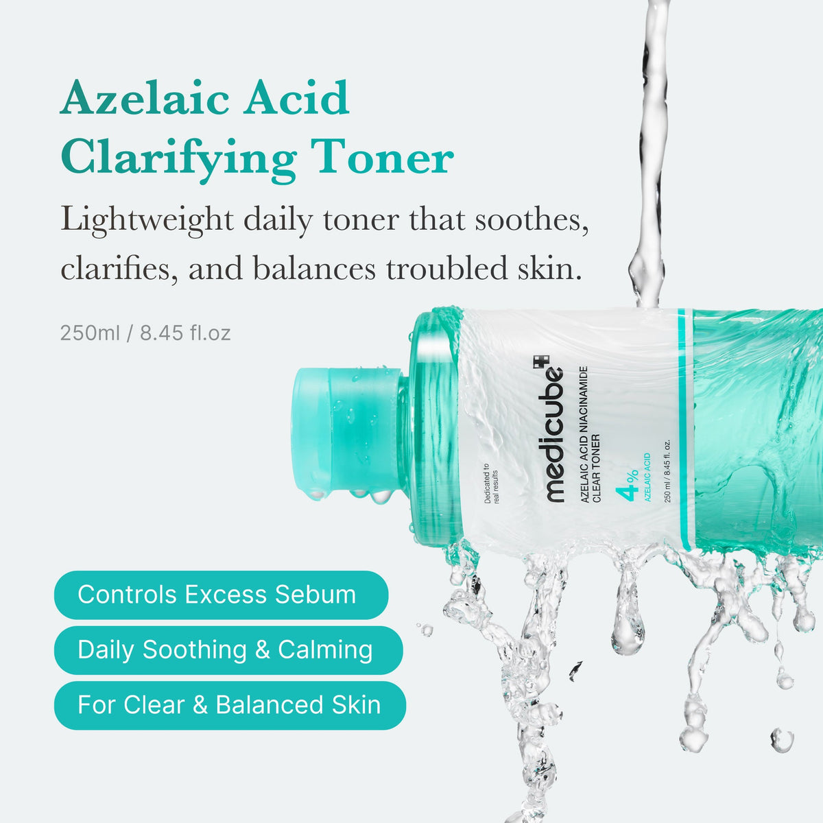 Medicube Azelaic Acid Niacinamide Clarifying Toner