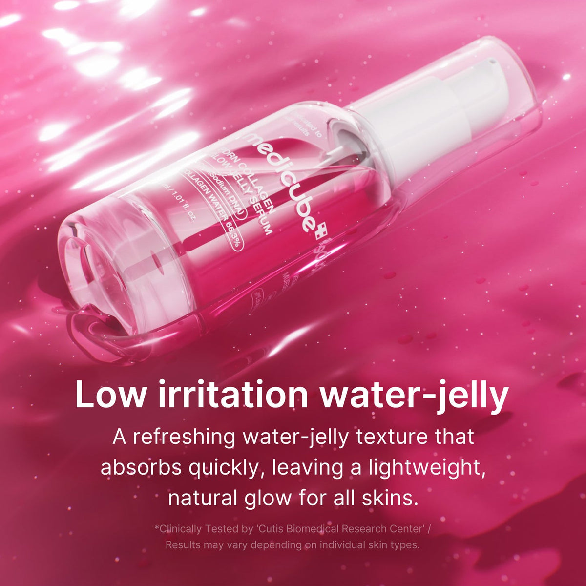 Medicube PDRN Pink Collagen Glow Jelly Serum