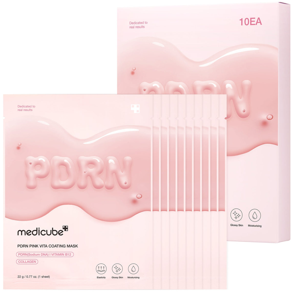 Medicube PDRN Pink Vita Coating Sheet Mask