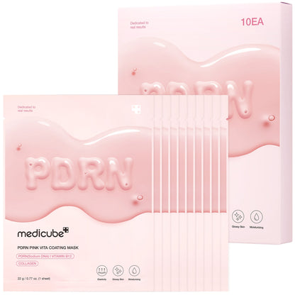 Medicube PDRN Pink Vita Coating Sheet Mask