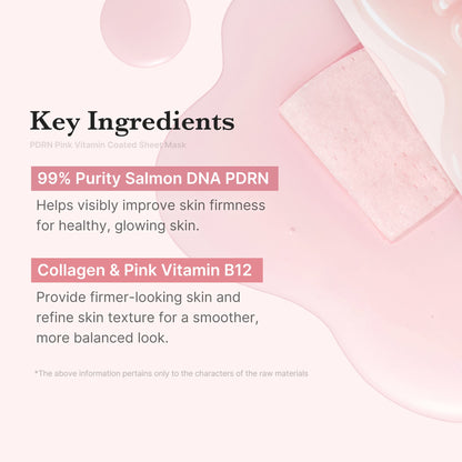 Medicube PDRN Pink Vita Coating Sheet Mask